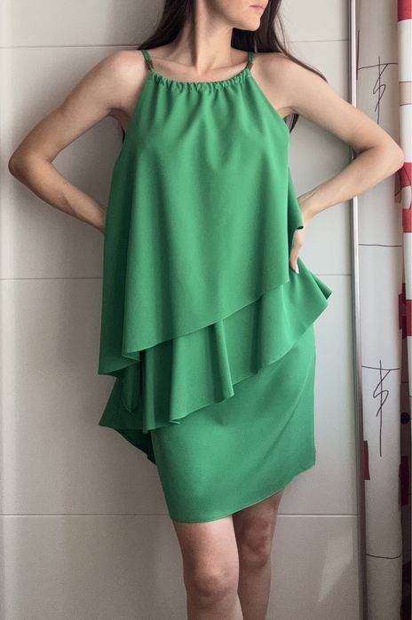 Rochie verde de seara