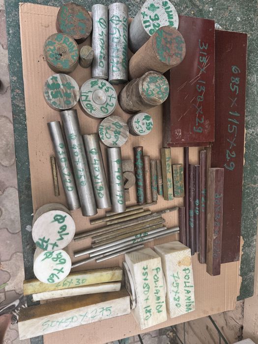 Materiale strung inox alama fonta xiluminiu