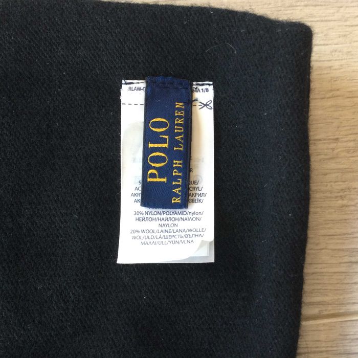 НОВА 100 % оригинална черна зимна шапка на POLO RALPH LAUREN от САЩ