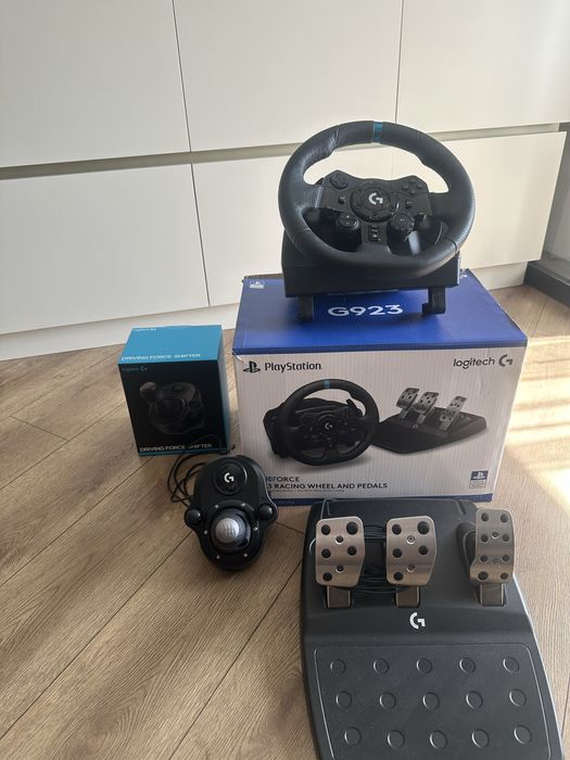 Руль Logitech G923 True Force