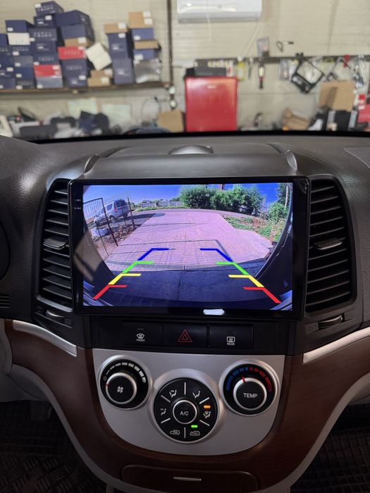 Navigatie Android Hyundai Santafe Waze Youtube + Camera Marsarier