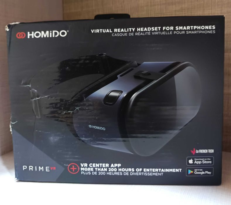 Очила за виртуална реалност Homido Prime, Черни, Нови