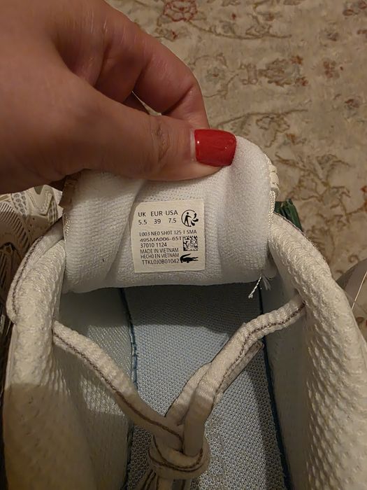 Кроссовки lacoste L003 neo shot