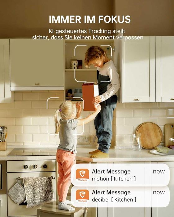 CZEview 3K 5MP вътрешна камера за видеонаблюдение