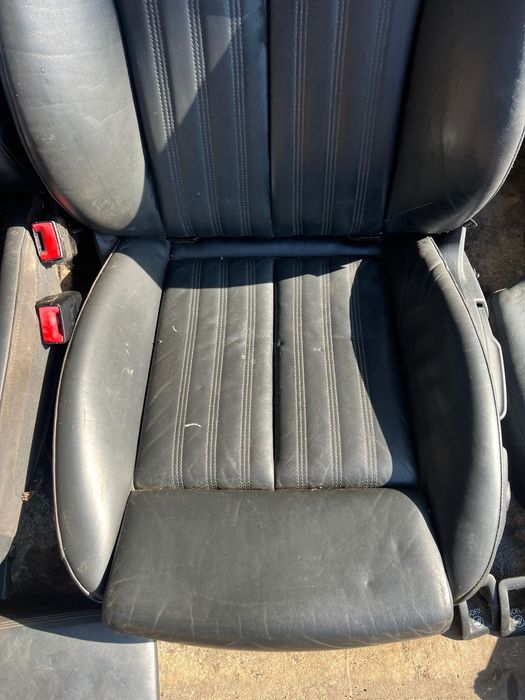 Салон Ауди AUDI A6 C7 4G Черен Sline Кожа с подгрев Ном 899