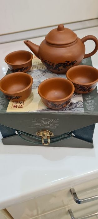 Миниатюрен к-т чайник