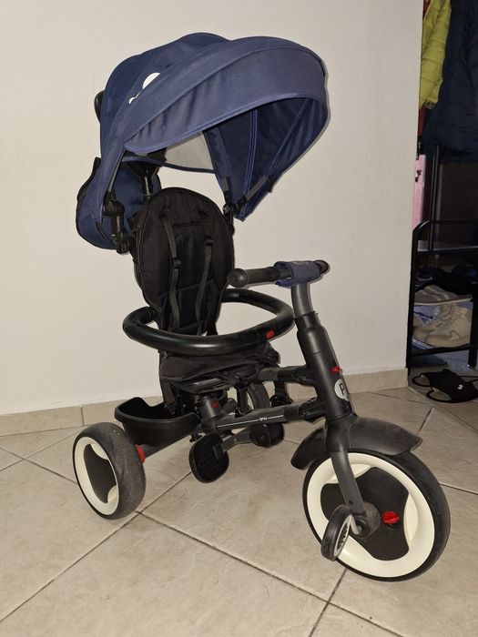Tricicleta pliabila Qplay Rito PLUS Albastru