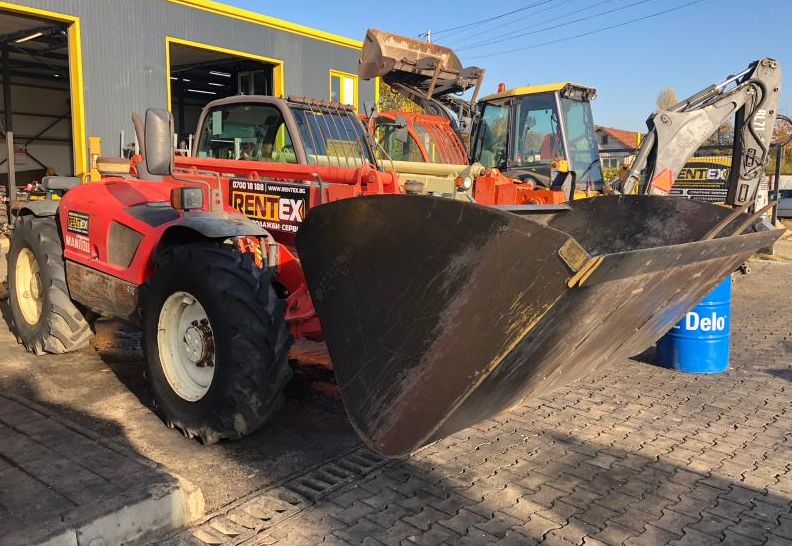 Телескопични товарачи Телехендлери под НАЕМ 7,9,13,17м от Рентекс