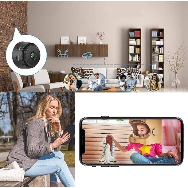 !Безжична, мини, WiFi камера