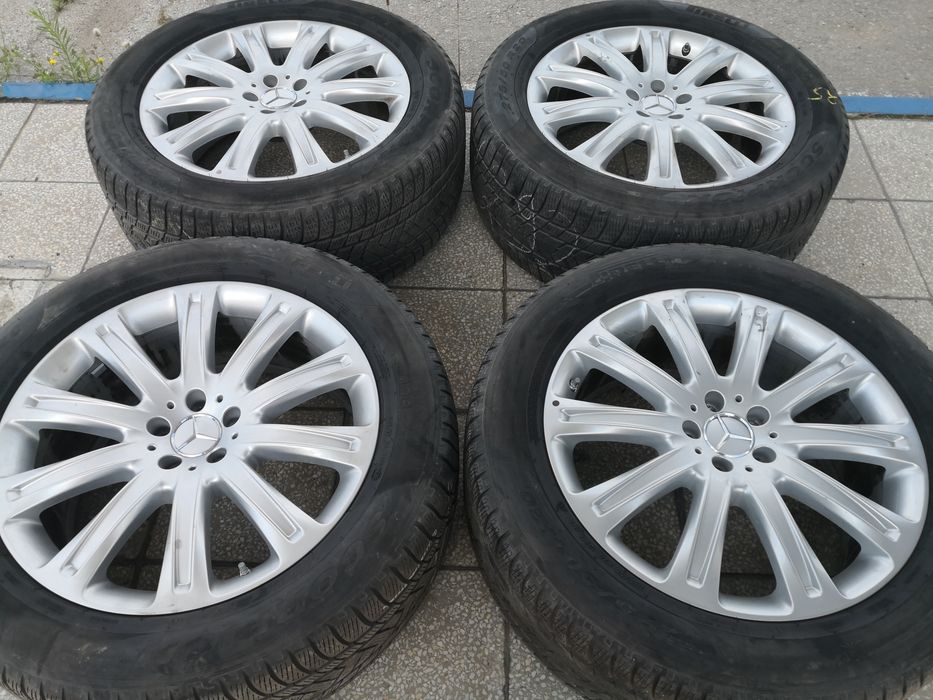 5х112 мерцедес Mercedes 5x112 20 цола джанти оригинални с датчици