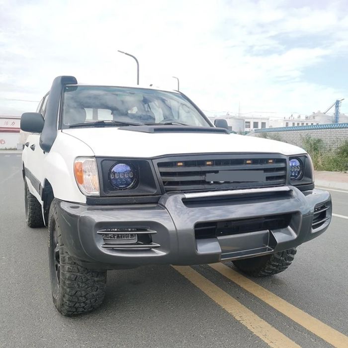 Toyota LC100 бампер тюнинг накладка