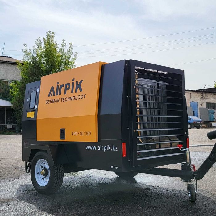 Дизельный винтовой компрессор -10м³/мин, 10бар