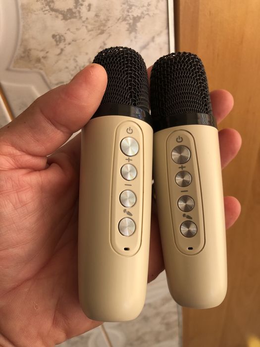 Set Karaoke culoare bej, nou-nouț