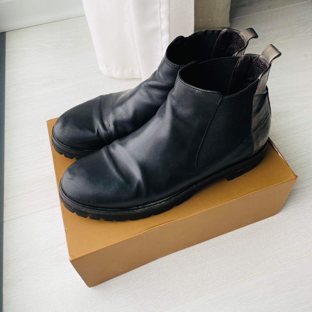 Botine ghete originale AGL Attilio Giusti Leombruni Chelsea Boots