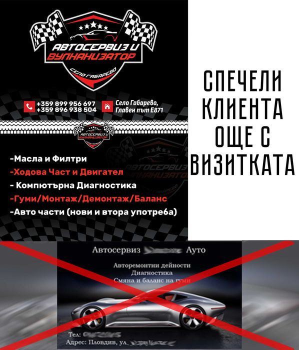 Визитки, Лого, Банери, Флаери