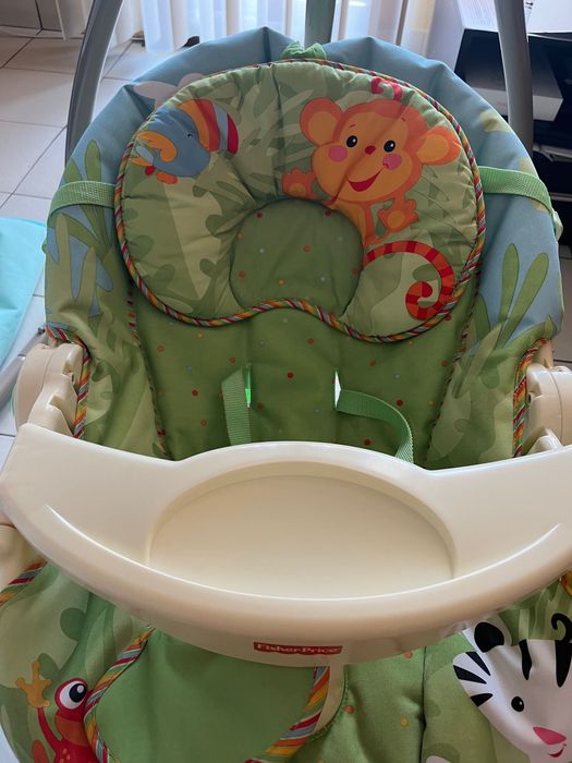 детска електрическа люлка шезлонг Fisher Price