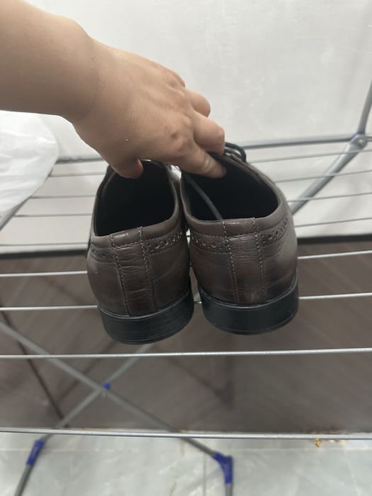 Кожанные туфли мужские