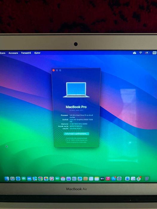 Macbook Air 2015 128 GB , 4GB RAM