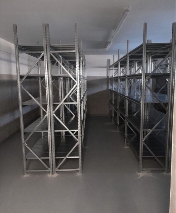Rafturi metalice de arhivă cu polițe zincate 1x2x60