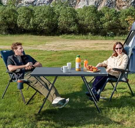 Сгъваема къмпинг маса EVER ADVANCED 120 x 60 см, за 4-6 души