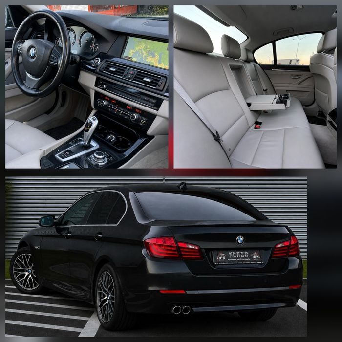 Vand BMW Seria 5 F10 2.0D inmatriculata RO automata 4 butoane trapa TVA inclus si deductibil impecabila posibilitate rate / leasing / creditare urgent