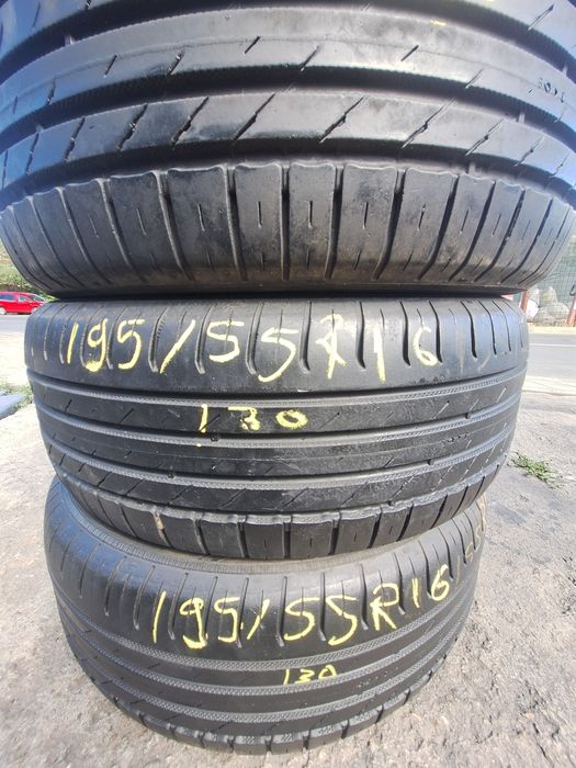 4 anvelope vara 195/55r16 Nokian  2021 Montaj Gratuit