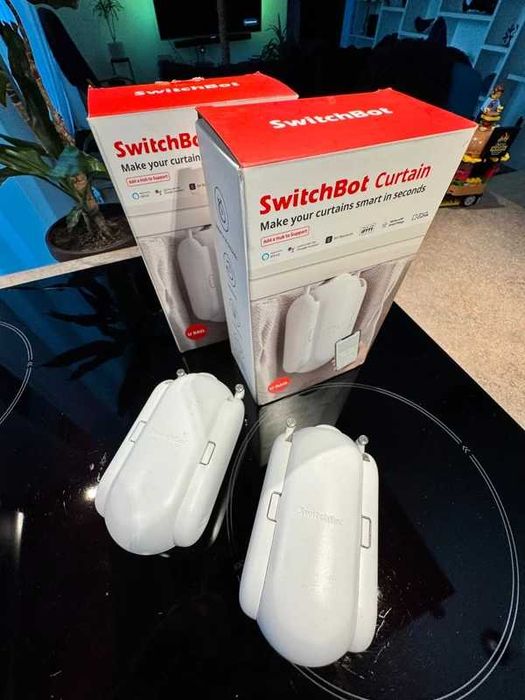 Perdea Automata SwitchBot Curtain U Rail Smart Home Alexa HomeKit