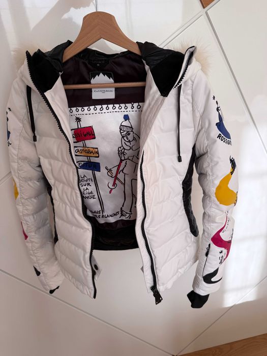 Дамско дизайнерско ски яке Castel Bajac