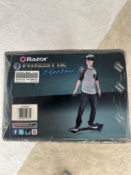 Waveboard electric razor ripstik albastru