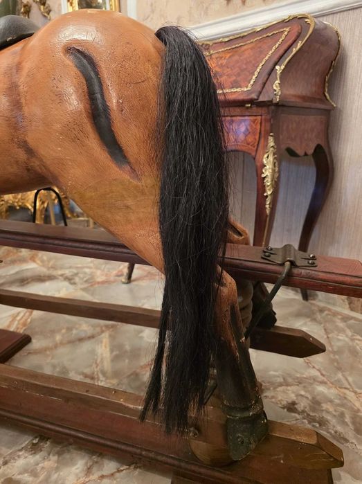 Cal balansoar din lemn