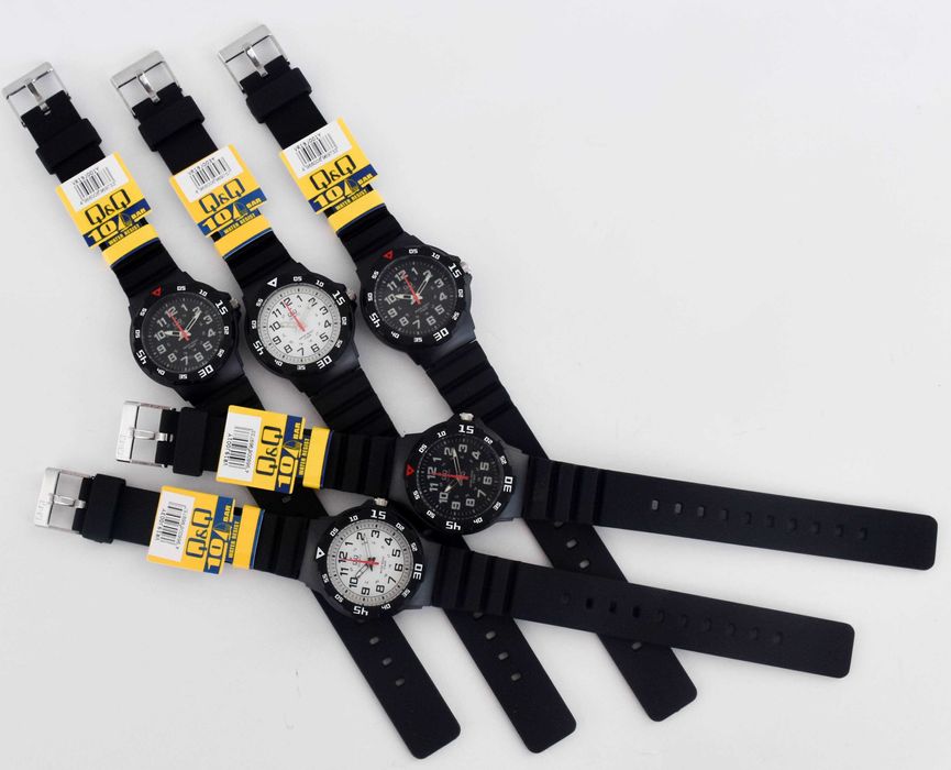 Детски часовник Q&Q 10 BAR- Детски часовници QQ -Динозавър Розов Черен