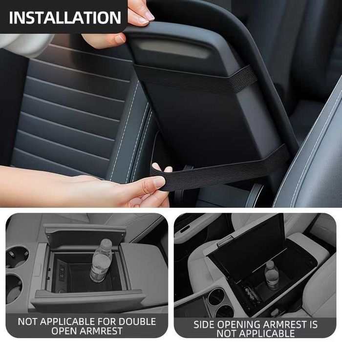 Protectie cotiera, husa burete memory, neagra, NOU NOUA