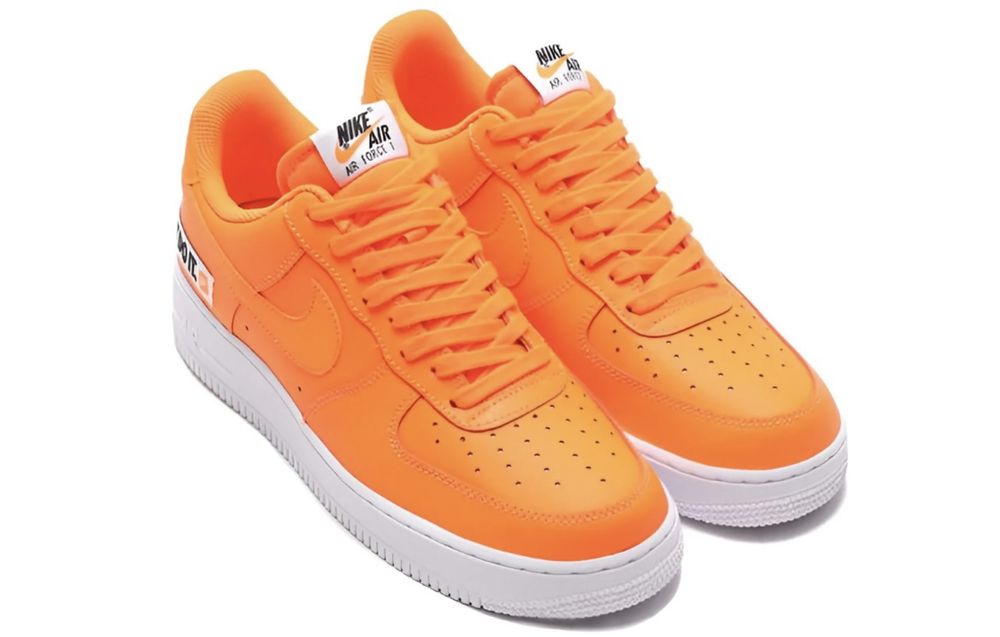 Nike Air Force 1 Low 'Total Orange Black'