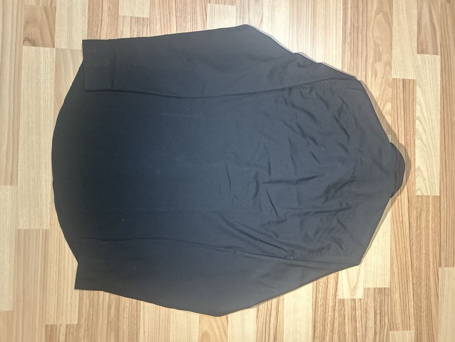 Cămașă Zara neagră slim fit, mânecă lungă, mărimea S