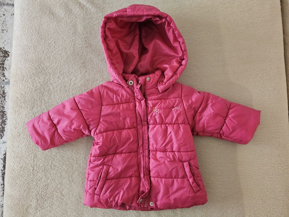 Тънко яке за момиче размер за 6 месеца