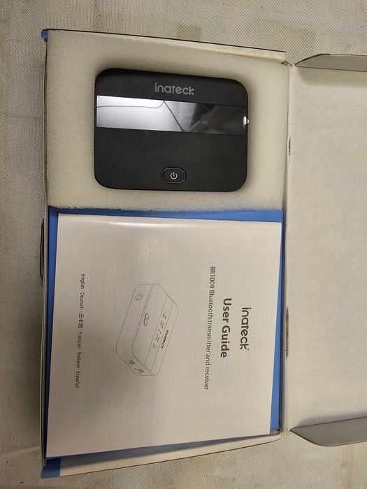 Adaptor Bluetooth Inateck BR1009 Transmițător / Receptor Audio aptX HD Optic
