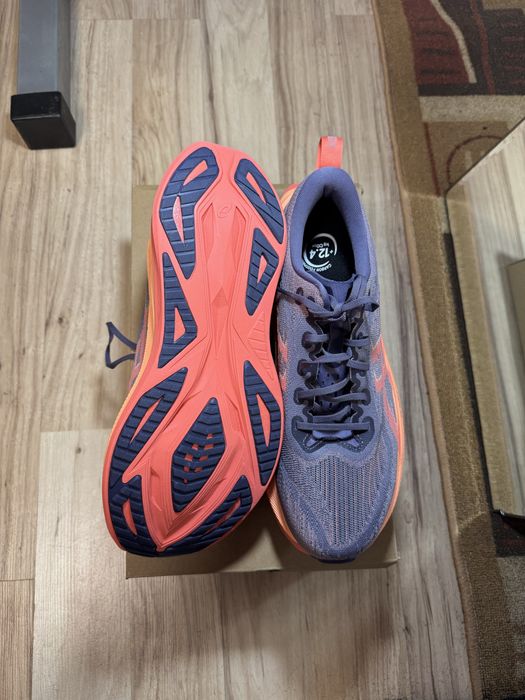 Чисто НОВИ! Asics SUPERBLAST 2 greyish purple/coral reef