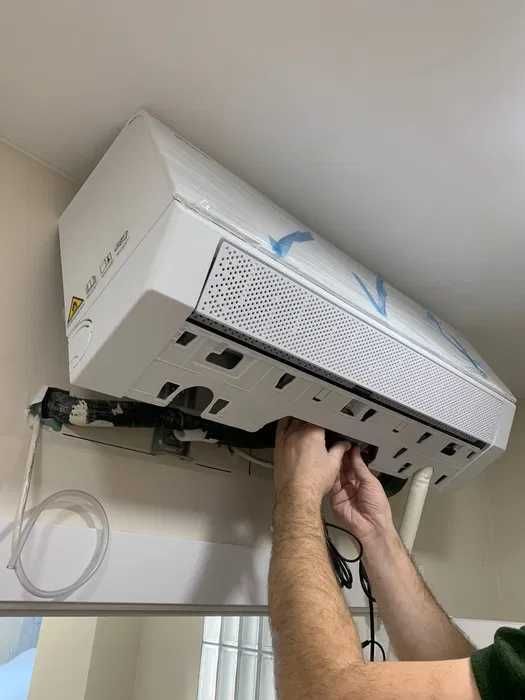 Установка кондиционера