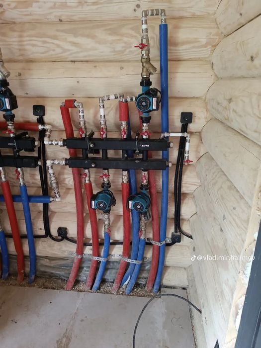Тёплые полы сантехника