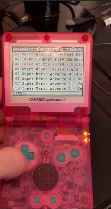 Универсална дискета за GameBoy Advance GBA SuperCard EVERDRIVE 2GB