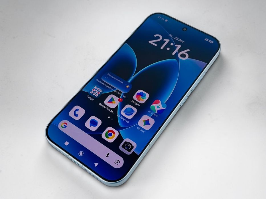 НОВ! Xiaomi 17 512GB 12RAM Ice Blue 5 заряда! Гаранция!