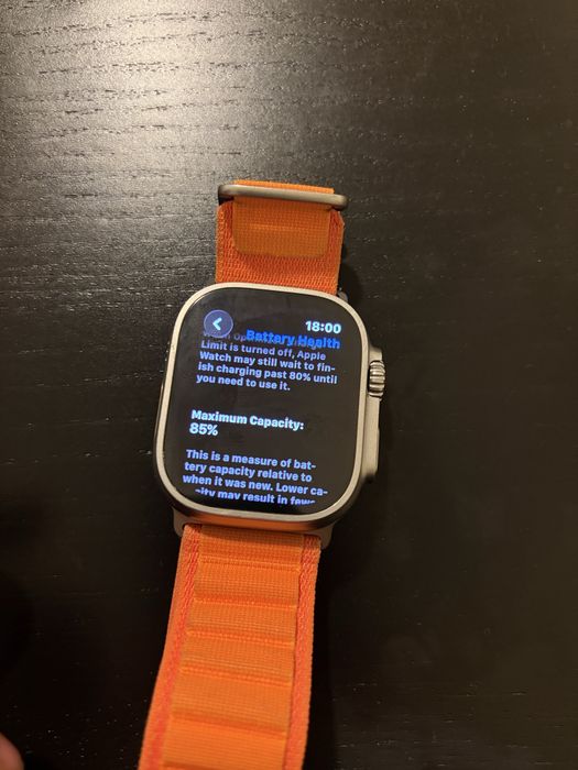 Apple Warch Ultra vand/schimb