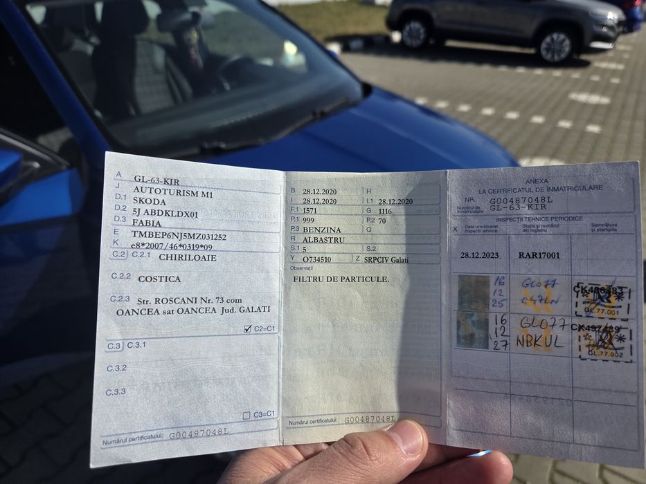 Skoda Fabia echipare SMART