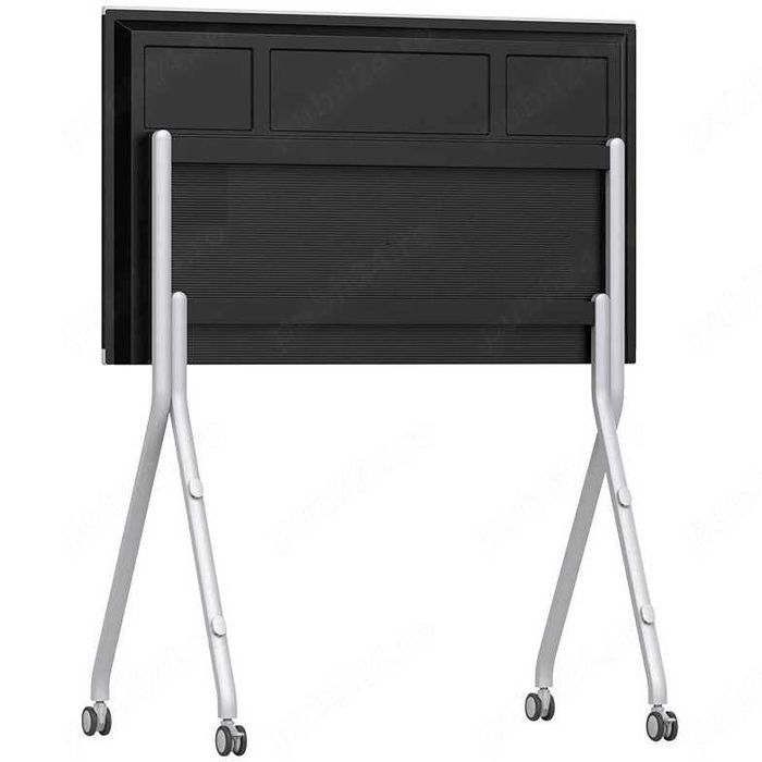 Stand Mobil Huawei IdeaHub Alb – Suport Display Interactiv 65” / 75” / 86”
