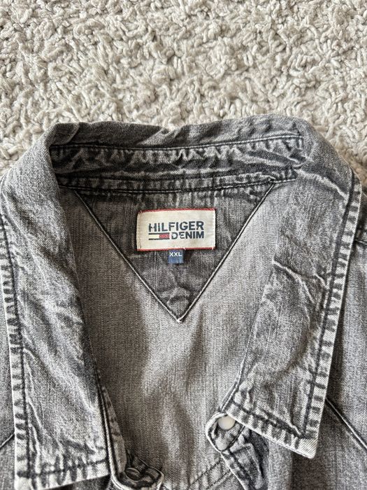 Оригинална мъжка дънкова риза Hilfiger denim, XXL