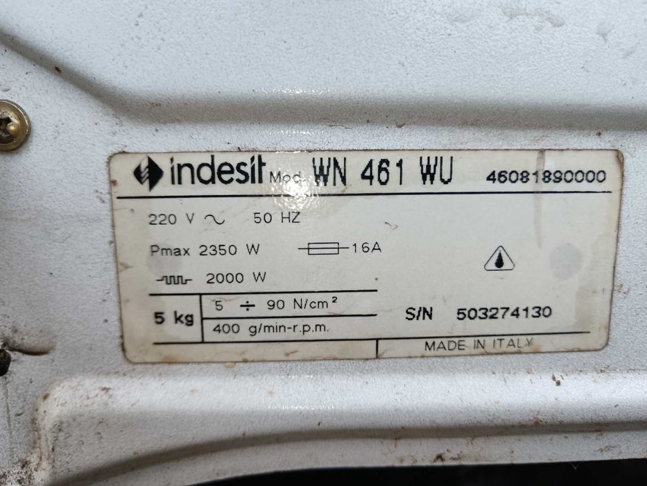 Индезит wn 461 wu