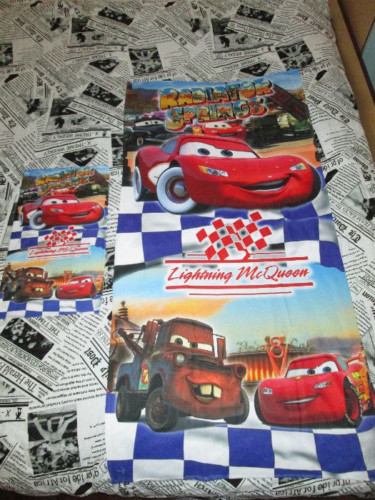 Хавлии за момчета и момичета (комплект малка с голяма) - 100% памук