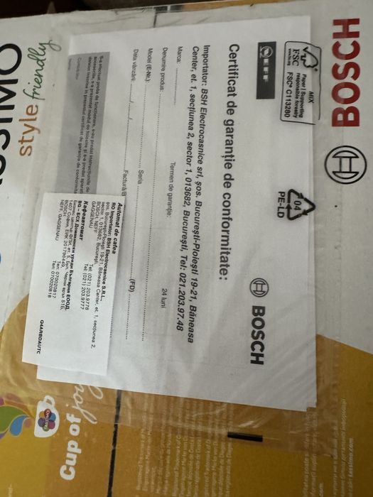 Espressor capsule Bosch Tassimo Style si 12 cutii de capsule