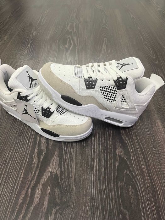 Adidasi Nike Air Jordan 4 Retro Military Black NOU