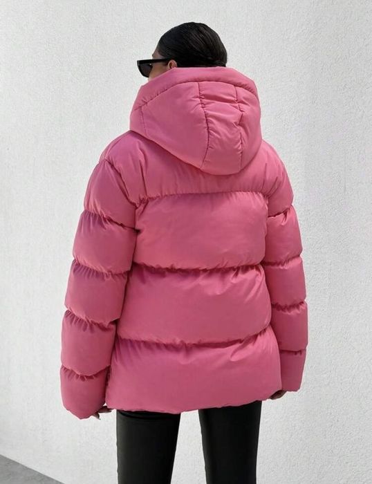 Jachetă Geaca de iarnă modernă Roz XL